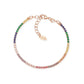 Bracciale Tennis Rosè Zirconi Multicolor - BTRM - Simmi gioiellerie -Bracciale