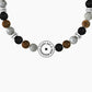 Bracciale uomo con pietre naturali multicolor, cristalli e sole - SOLE | NEW BEGINNING - 732257 - Simmi Gioiellerie -Bracciali