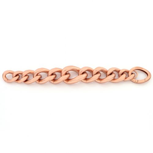 Braccialetto da donna Unoaerre Pink bronze Maxi Grumette bracelet - 1807 - Simmi Gioiellerie -Bracciali