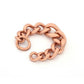 Braccialetto da donna Unoaerre Pink bronze Maxi Grumette bracelet - 1807 - Simmi Gioiellerie -Bracciali