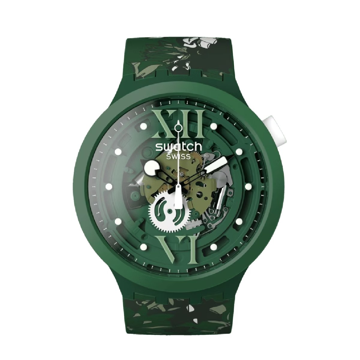 CAMOFLOWER GREEN - SB05G104 - Simmi Gioiellerie -Orologi