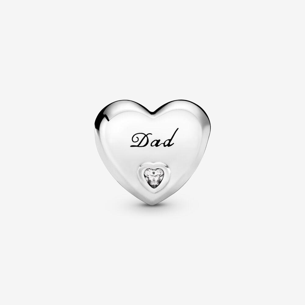 Charm a cuore Papà - 796458CZ - Simmi Gioiellerie -Charm