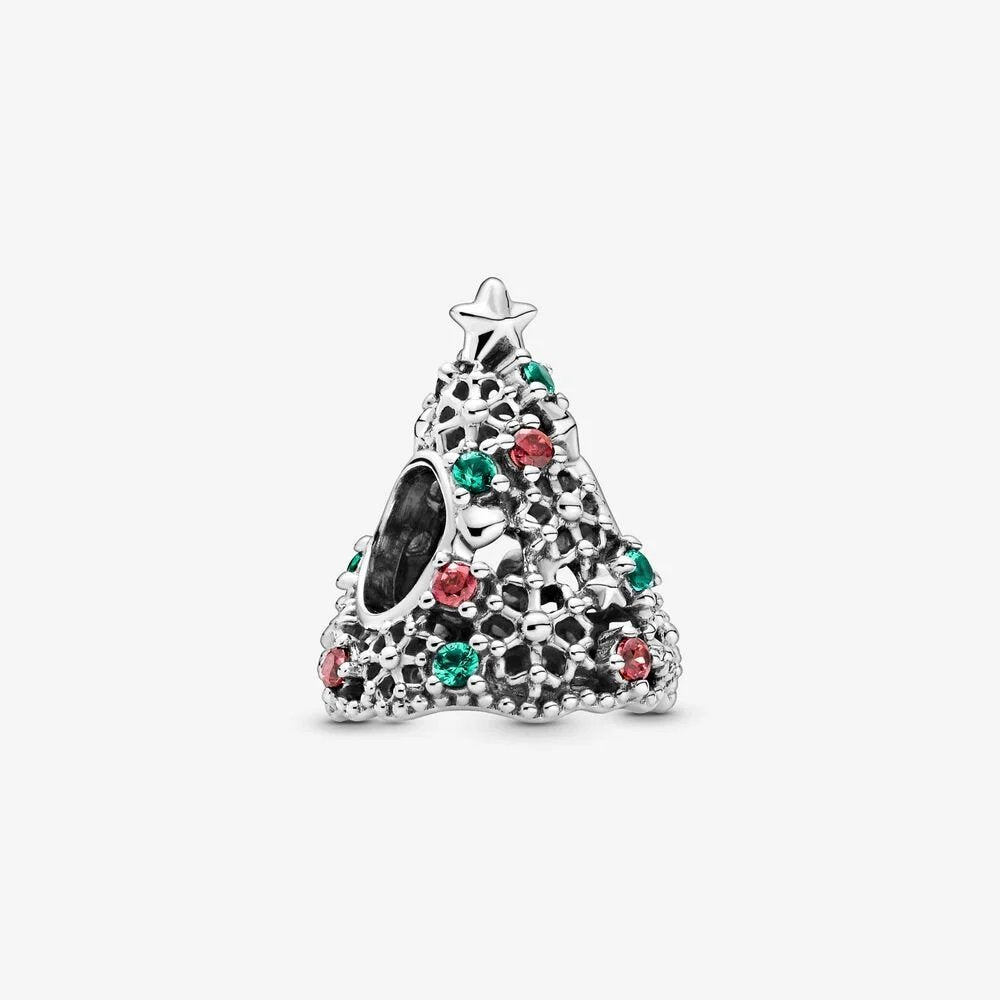 Charm Albero di Natale scintillante - 799226C01 - Simmi Gioiellerie -Charm