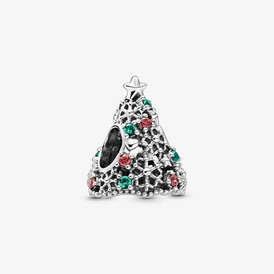 Charm Albero di Natale scintillante - 799226C01 - Simmi Gioiellerie -Charm