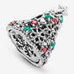Charm Albero di Natale scintillante - 799226C01 - Simmi Gioiellerie -Charm