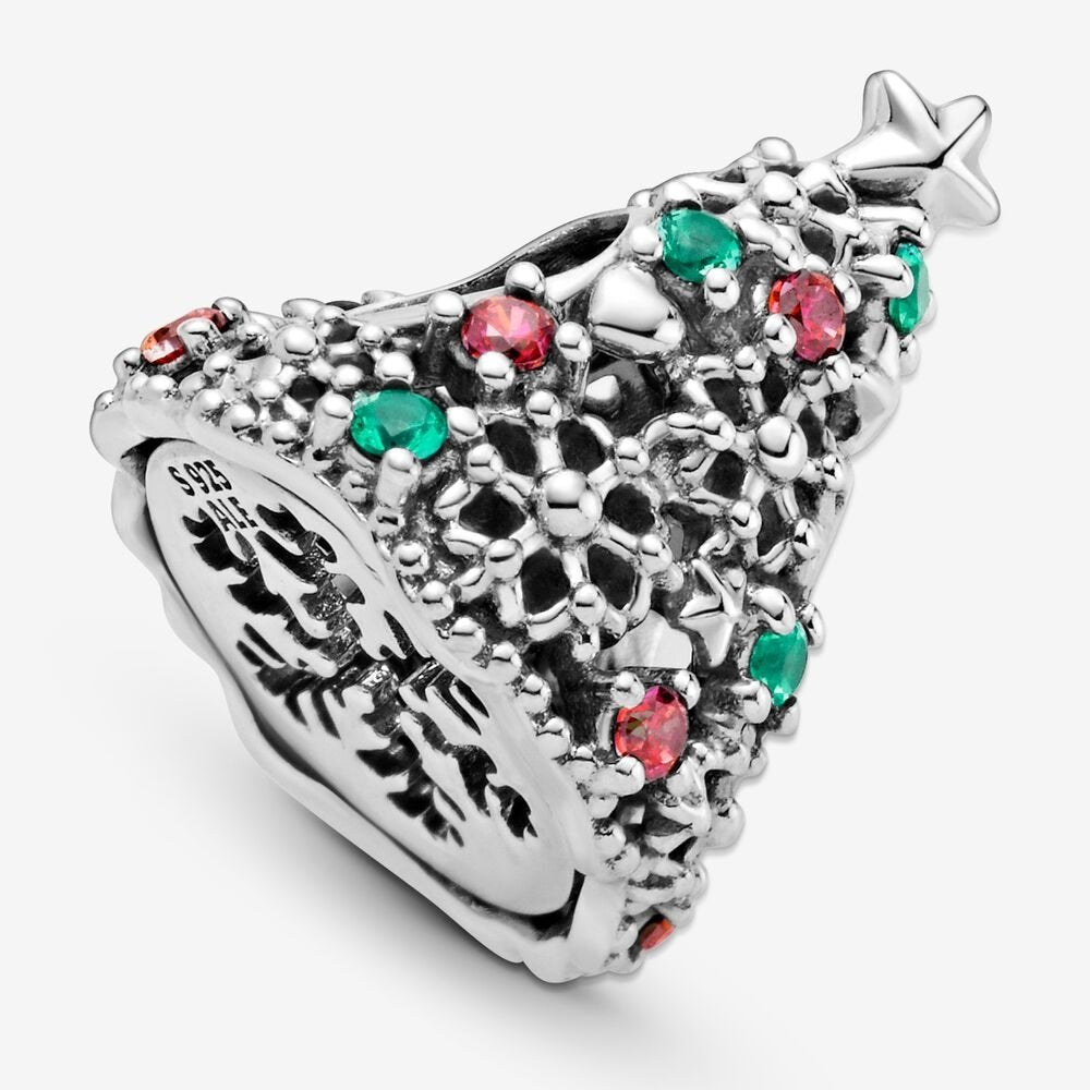 Charm Albero di Natale scintillante - 799226C01 - Simmi Gioiellerie -Charm