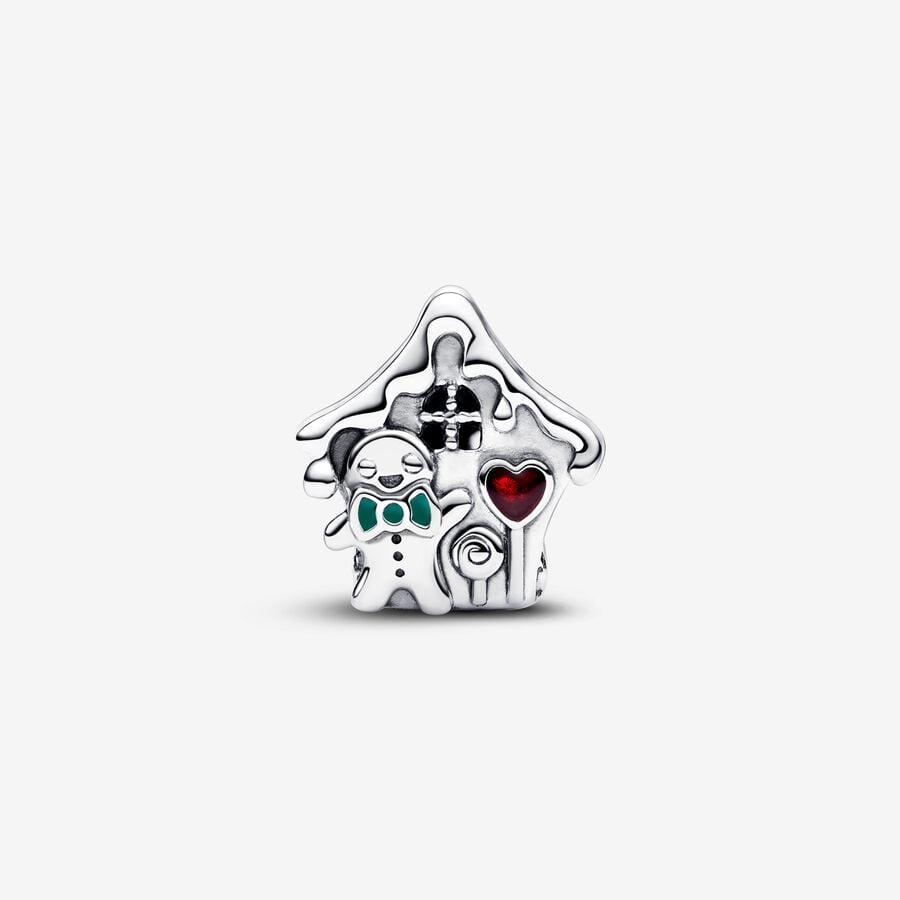 Charm Casetta di Pan di Zenzero "Home Sweet Home" - 792823C01 - Simmi Gioiellerie -Charm