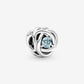 Charm Cerchio Eterno Azzurro Marzo - 790065C09 - Simmi Gioiellerie -Charm