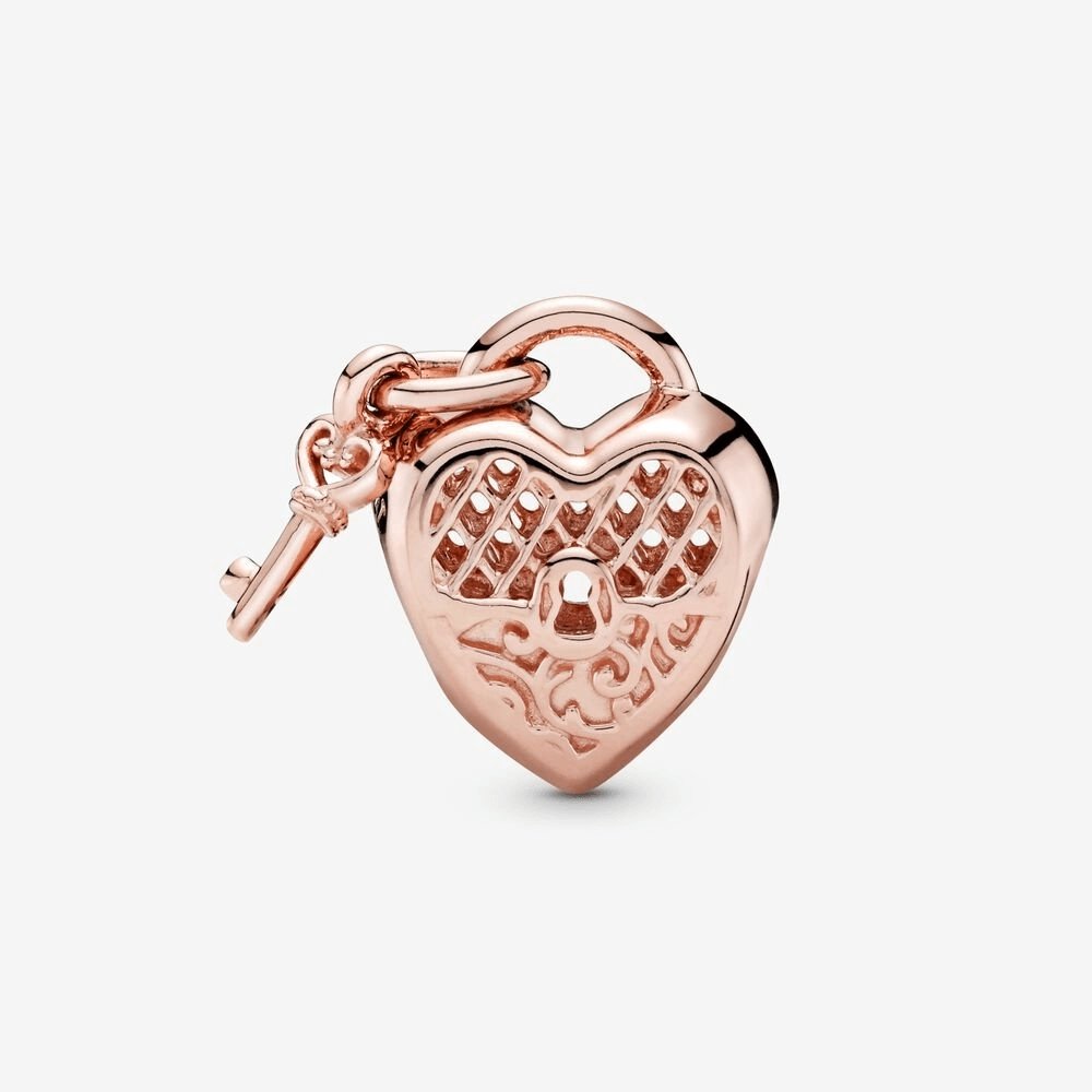 Charm con lucchetto e cuore Promessa d’Amore - 787655 - Simmi Gioiellerie -Charm