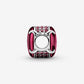 Charm con pietra cabochon ovale fucsia - 799309c01 - Simmi Gioiellerie -Charm
