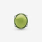 Charm con pietra cabochon ovale verde - 799309C02 - Simmi Gioiellerie -Charm