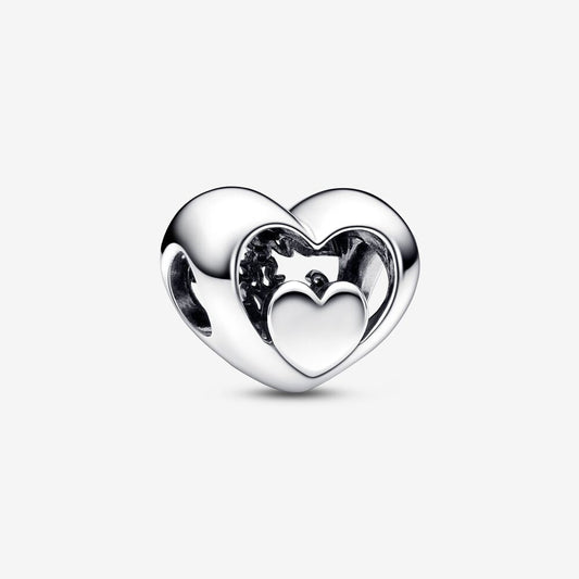 Charm Cuore Openwork "Love starts from within“ - 792512C00 - Simmi Gioiellerie -Charm