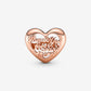 Charm Cuore "Thank You, Mom" - 781451C00 - Simmi Gioiellerie -Charm