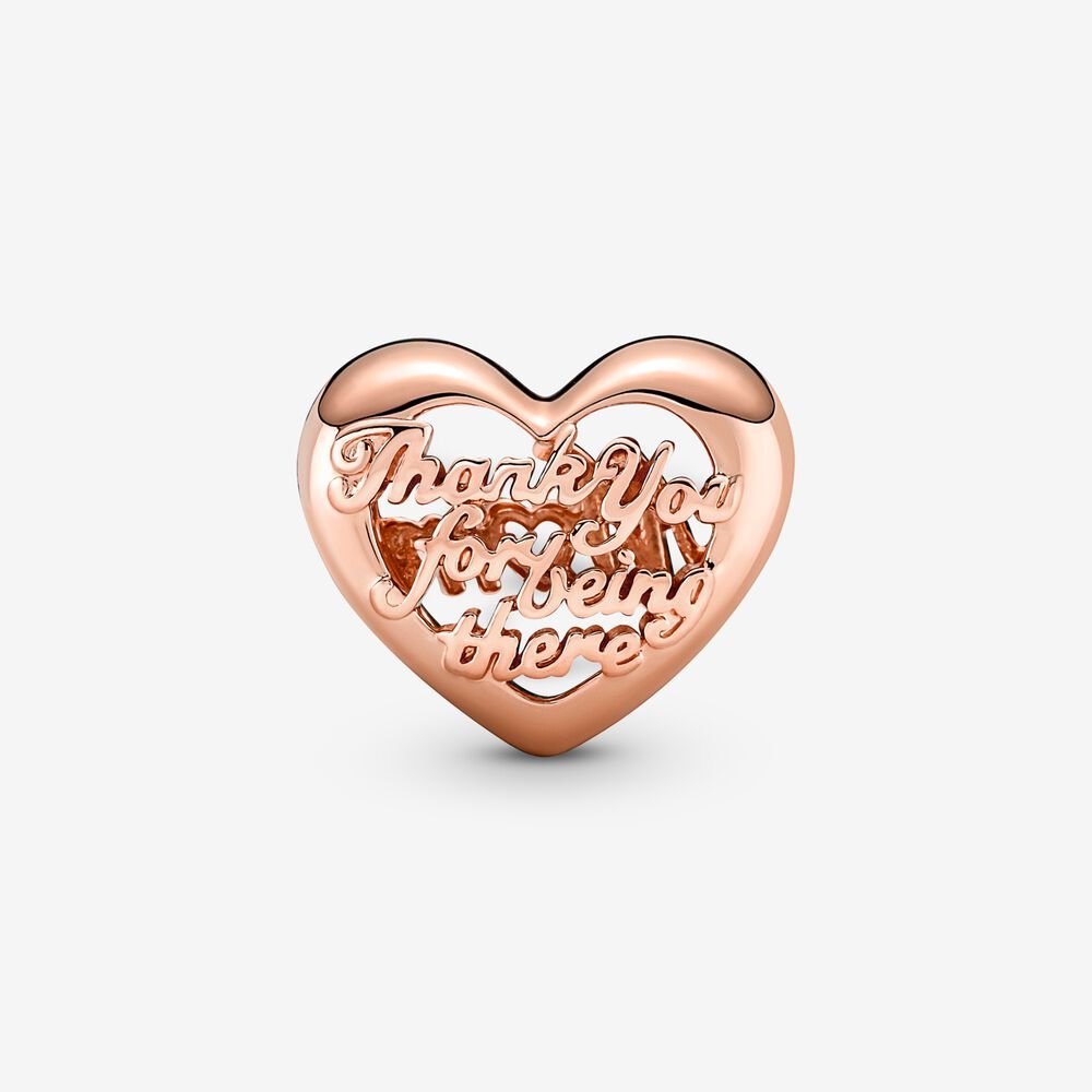 Charm Cuore "Thank You, Mom" - 781451C00 - Simmi Gioiellerie -Charm