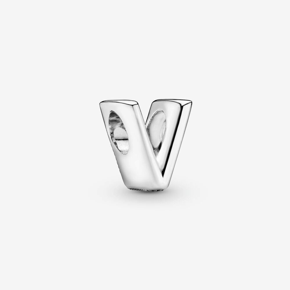 Charm dell’alfabeto Lettera V - 797476 - Simmi gioiellerie -Charm