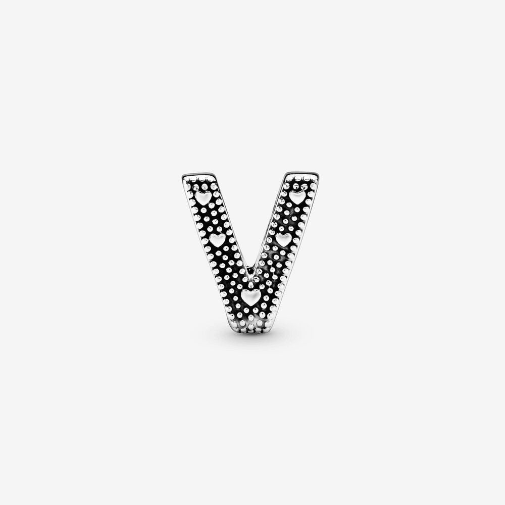 Charm dell’alfabeto Lettera V - 797476 - Simmi gioiellerie -Charm