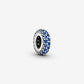 Charm distanziatore blu scintillante - 791359NCB - Simmi Gioiellerie -Charm