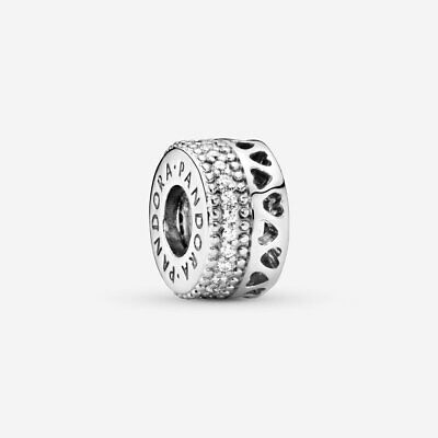 Charm distanziatore cuori traforati - 797415CZ - Simmi Gioiellerie -Charm