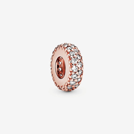 Charm distanziatore scintillante - 781359CZ - Simmi Gioiellerie -Charm