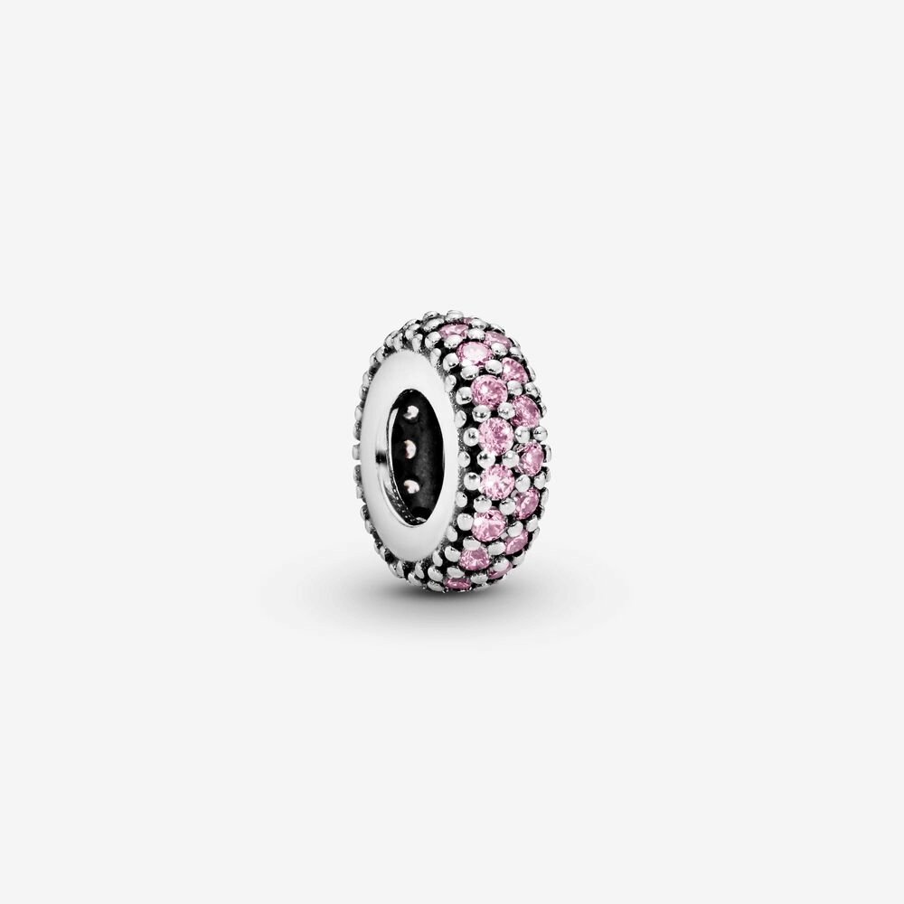Charm distanziatore scintillante - 791359pCZ - Simmi Gioiellerie -Charm
