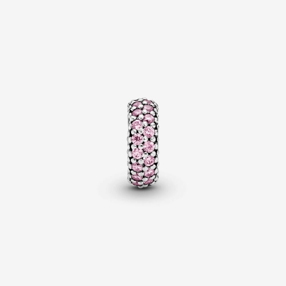 Charm distanziatore scintillante - 791359pCZ - Simmi Gioiellerie -Charm