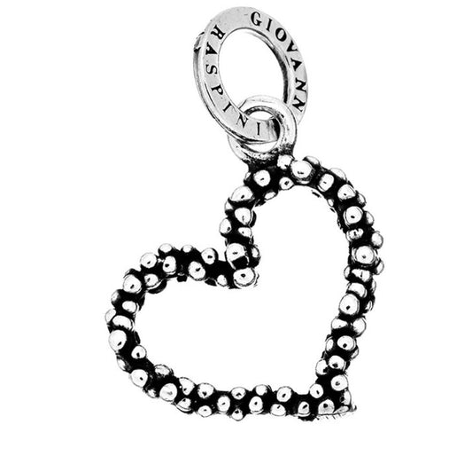 Charm Giovanni Raspini Cuore Mimosa - 9467 - Simmi Gioiellerie -Charm