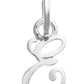 Charm Giovanni Raspini Lettera Juliet E - 10724 - Simmi Gioiellerie -Charm