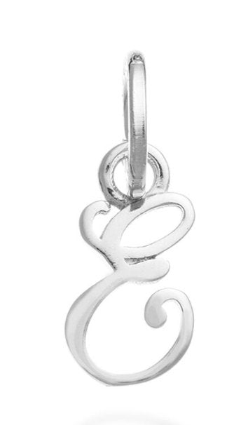 Charm Giovanni Raspini Lettera Juliet E - 10724 - Simmi Gioiellerie -Charm