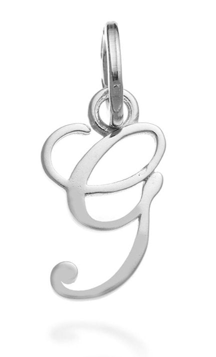 Charm Giovanni Raspini Lettera Juliet G - 10726 - Simmi Gioiellerie -Charm