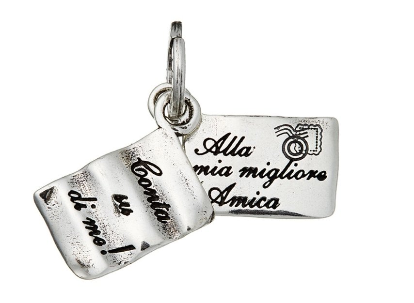 Charm Giovanni Raspini Love Letter Amica - 10409 - Simmi Gioiellerie -Charm
