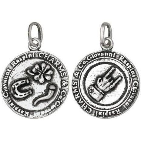 Charm Giovanni Raspini Moneta Amuleto - 06897 - Simmi Gioiellerie -Charm
