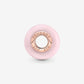 Charm in vetro di Murano rosa opaco - 789421C00 - Simmi Gioiellerie -Charm