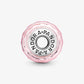 Charm in vetro di Murano rosa sfaccettato - 791650 - Simmi Gioiellerie -Charm