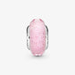 Charm in vetro di Murano rosa sfaccettato - 791650 - Simmi Gioiellerie -Charm