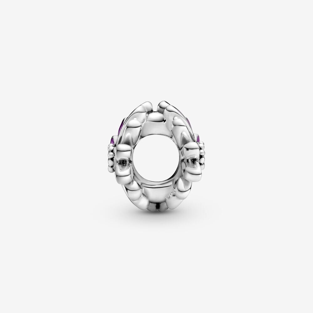 Charm Margherita viola - 798775C02 - Simmi gioiellerie -Charm