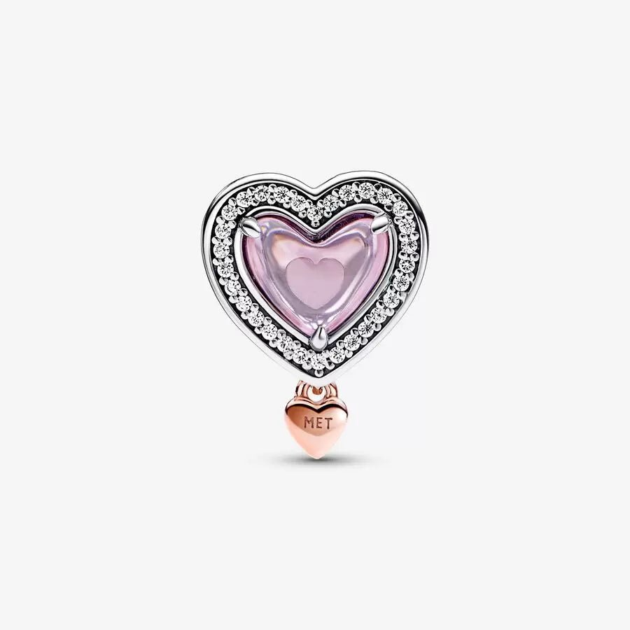 Charm Openwork Mamma con Cuore Pendente - 782653C01 - Simmi Gioiellerie -Charm