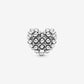 Charm Pandora a cuore scintillante decorato con sfere Purely Pandora - 798681C01 - Simmi gioiellerie -Charm