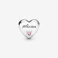 Charm Pandora a cuore Sorella - 791946PCZ - Simmi gioiellerie -Charm