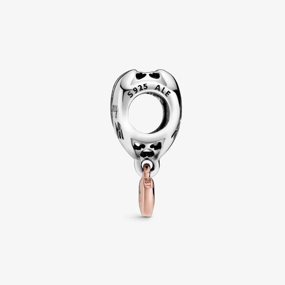Charm Pandora a cuore Ti Amo Mamma - 788830C00 - Simmi gioiellerie -Charm