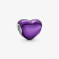Charm Pandora Cuore viola metallico - 799291C01 - Simmi gioiellerie -Charm