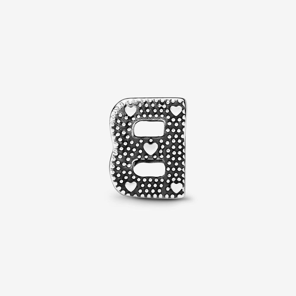 Charm Pandora dell’alfabeto Lettera B - 797456 - Simmi gioiellerie -Charm