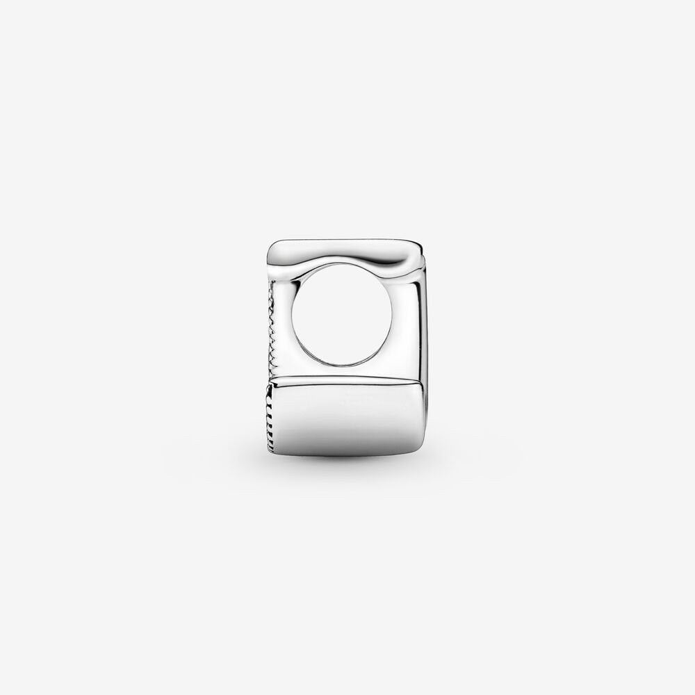 Charm Pandora dell’alfabeto Lettera J - 797464 - Simmi gioiellerie -Charm