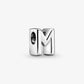 Charm Pandora dell’alfabeto Lettera M - 797467 - Simmi gioiellerie -Charm