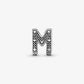 Charm Pandora dell’alfabeto Lettera M - 797467 - Simmi gioiellerie -Charm