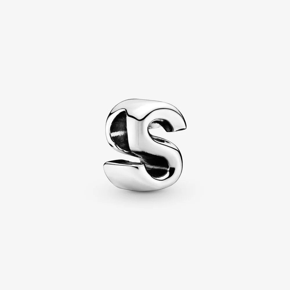 Charm Pandora dell’alfabeto Lettera S - 797473 - Simmi gioiellerie -Charm