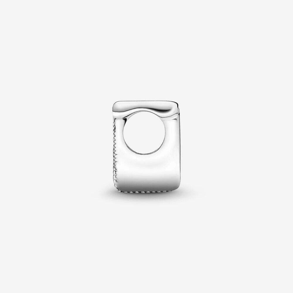 Charm Pandora dell’alfabeto Lettera T - 797474 - Simmi gioiellerie -Charm