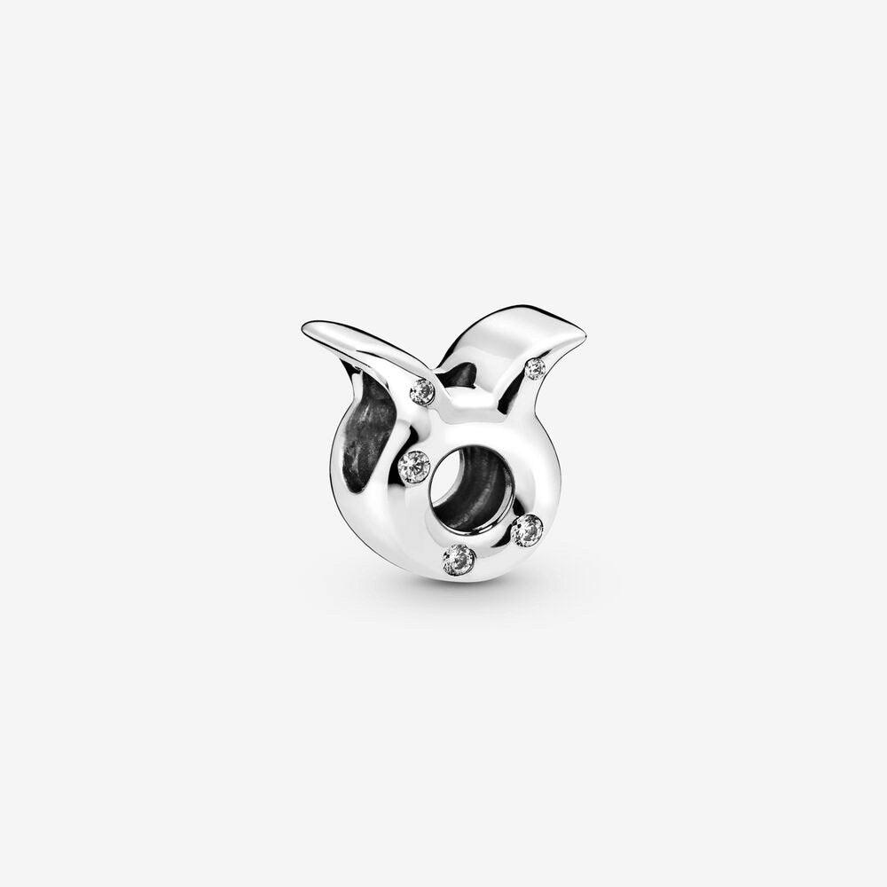 Charm Pandora dello zodiaco Toro scintillante - 798418C01 - Simmi gioiellerie -Charm