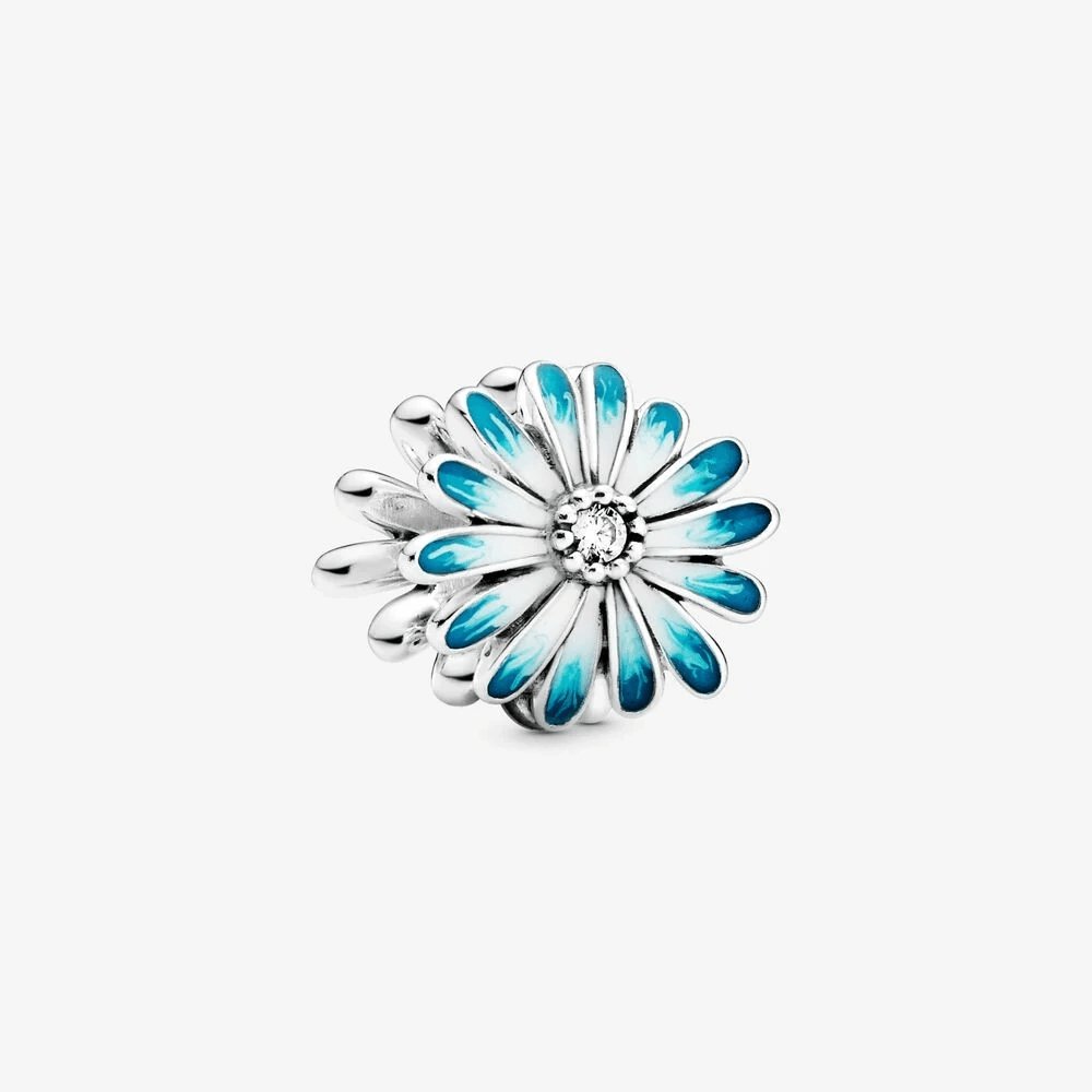 Charm Pandora Margherita blu - 798775C01 - Simmi gioiellerie -Charm