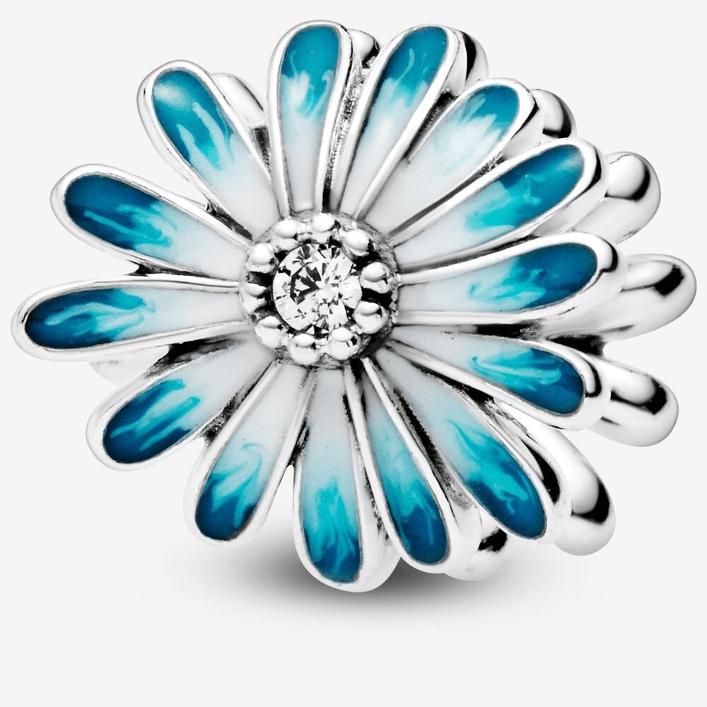 Charm Pandora Margherita blu - 798775C01 - Simmi gioiellerie -Charm