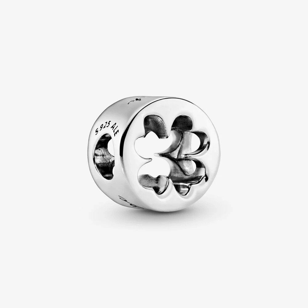 Charm Pandora openwork con quadrifoglio Fortuna - 797868 - Simmi gioiellerie -Charm